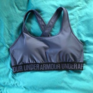 Under Armour Cross Strapped Sports Bra NWOT
